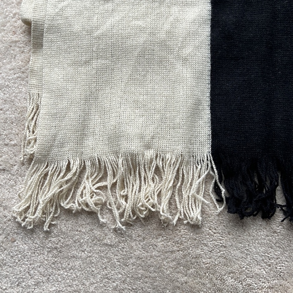 Donni Color-Block Knit Scarf - Picture 5 of 8